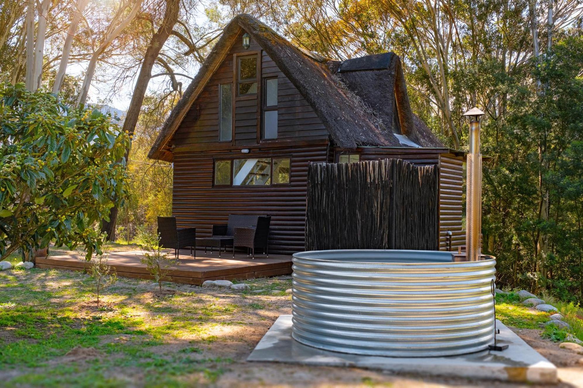 La Ferme Guest Farm - Hot Tubs Villa Franschhoek Exterior foto